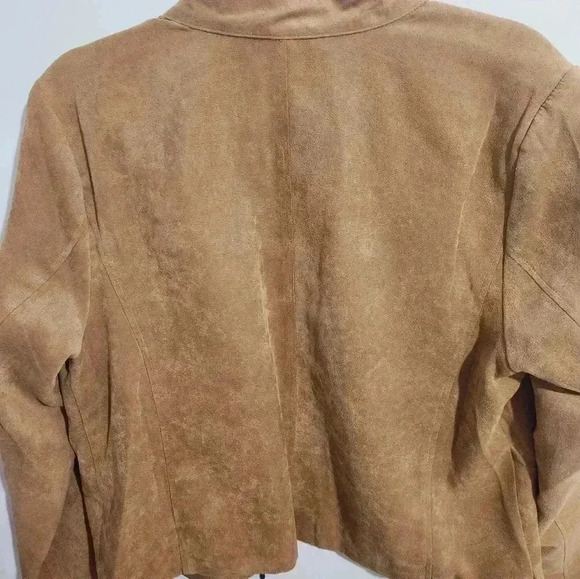 Studio Works Suede like jacket, size 16 - Picture 7 of 10